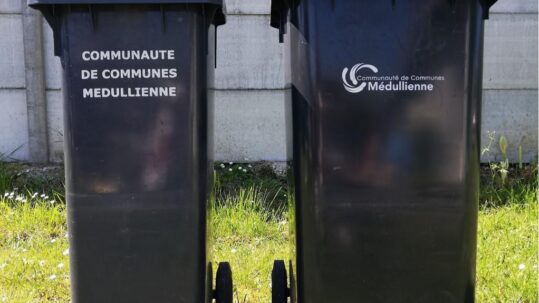 Bacs poubelles communauté médullienne