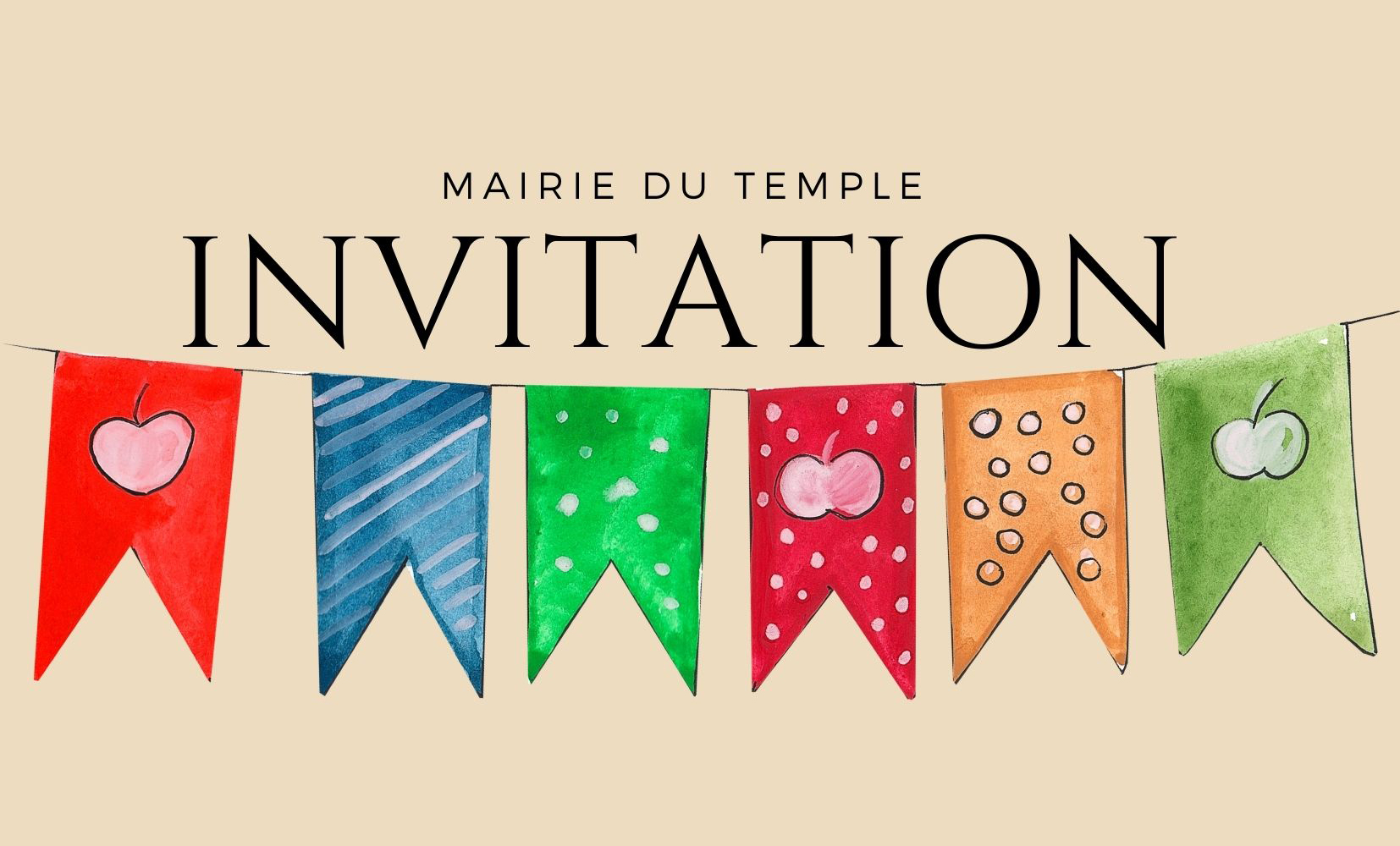 Invitation à l'inauguration du marché