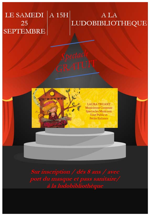 affiche spectacle chaperon